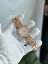 FOSSIL S huhh 0buy 55quare Vintage Women's Watch | Crystal Bezel + Premium Bracelety