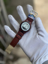 CASIO Vintage Field Watch | Ana-Digi Canvas Strap