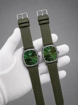 Casio Vintage Square Leather Unisex Watch | Minimalist Quartz