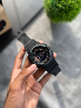 Casio G-Shock GA-110GB-1ADR Black & Gold Analog- Digital Dial Black Resin Strap Men's Watch Shock and 200M Water Resistant G339