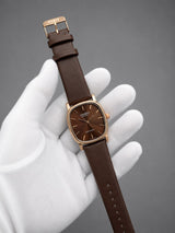 Casio Vintage Square Leather Unisex Watch | Minimalist Quartz