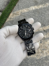 Tissot Chronograph Men's Watch | Steel Bracelet, Black Dial, 100M WR