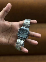 Casio Vintage Digital Watch AE-1200 | Stainless Steel Retro Watch for Men
