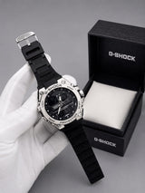 Casio G-Shock GA-2000 Ana-Digi Men's Watch | Steel Bezel, Resin Strap, Shock Resistant