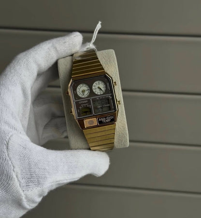 CITIZEN Ana-Digi Temp Retro Watch