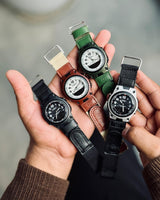 CASIO Vintage Field Watch | Ana-Digi Canvas Strap