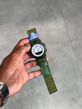 CASIO Vintage Field Watch | Ana-Digi Canvas Strap
