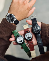CASIO Vintage Field Watch | Ana-Digi Canvas Strap