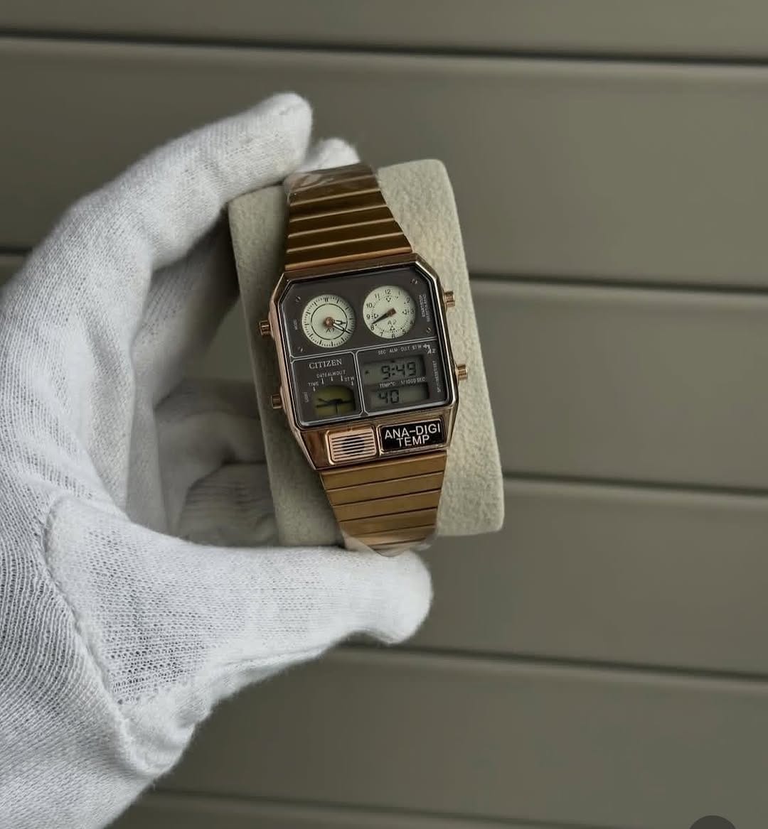CITIZEN Ana-Digi Temp Retro Watch