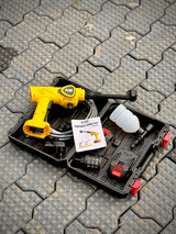 MZ WG06 Cordless Portable High Pressure Spray Gun | 18.5V Rechargeable Car Washer with 2 Batteries