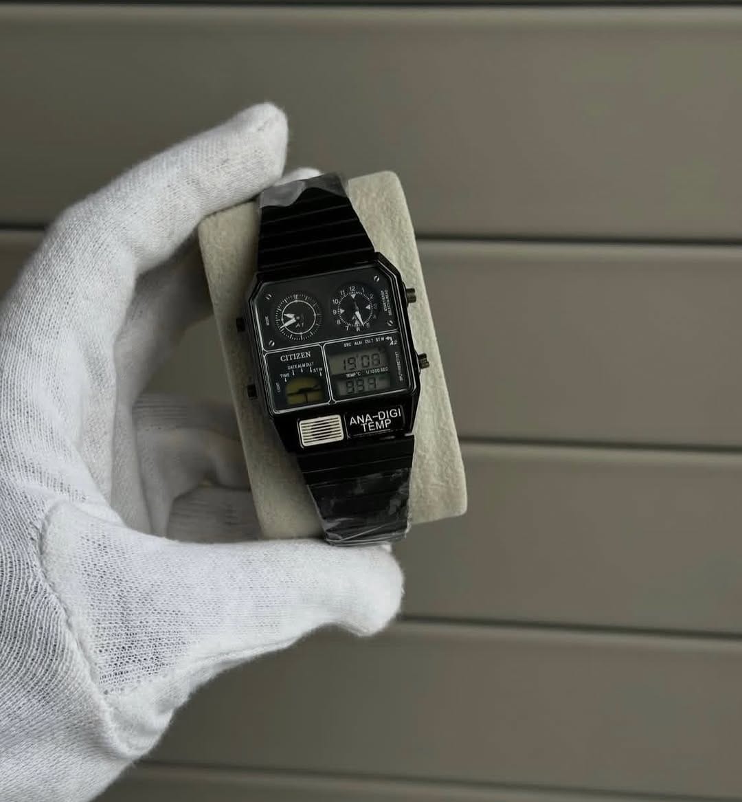 CITIZEN Ana-Digi Temp Retro Watch